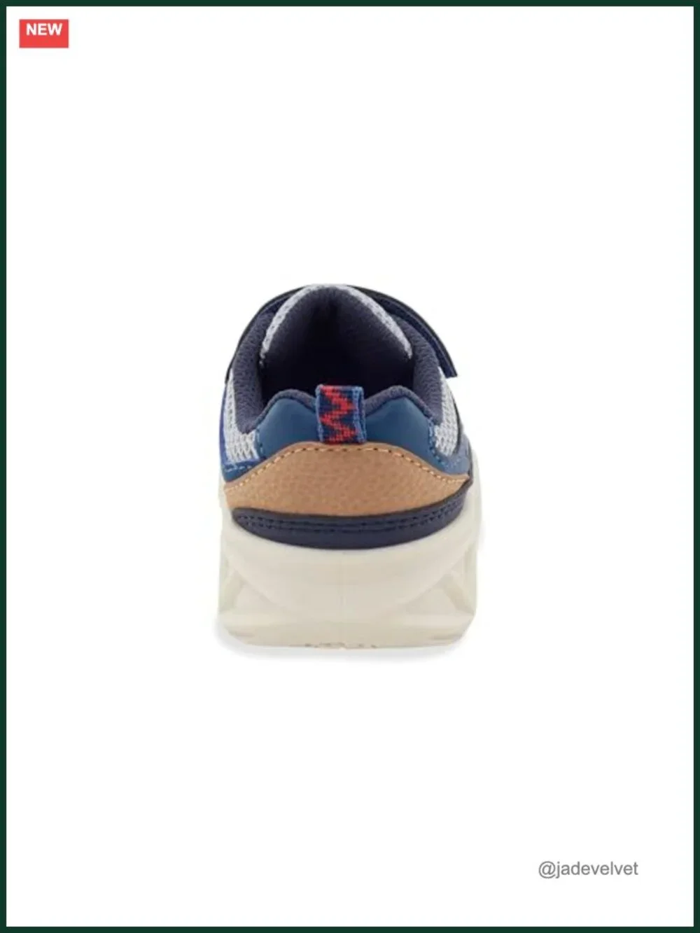 Hiker Sneaker Hook & Loop Machine Washable